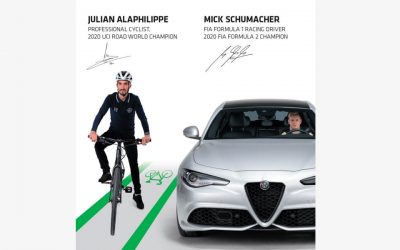 Mick Schumacher y Julian Alaphilippe se unen a la campaña mundial de seguridad vial # 3500LIVES